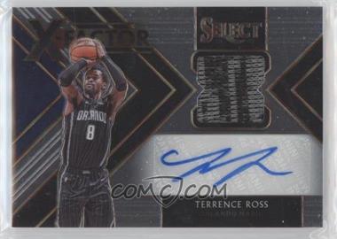 2019-20 Panini Select - X-Factor Memorabilia Signatures #XF-TRS - Terrence Ross /199