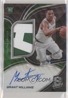 Rookie Jersey Autographs - Grant Williams #/39