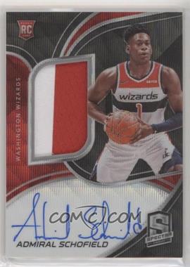 2019-20 Panini Spectra - [Base] - 1st Off the Line FOTL Wave Prizm #212 - Rookie Jersey Autographs - Admiral Schofield /39