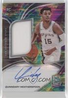 Rookie Jersey Autographs - Quinndary Weatherspoon #/99