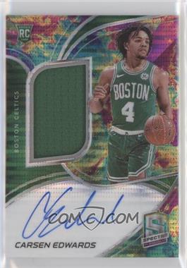 2019-20 Panini Spectra - [Base] - Celestial Prizm #210 - Rookie Jersey Autographs - Carsen Edwards /99