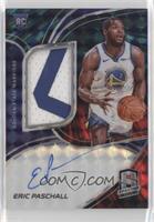 Rookie Jersey Autographs - Eric Paschall [EX to NM] #/49