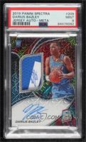 Rookie Jersey Autographs - Darius Bazley [PSA 9 MINT] #/25