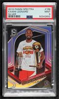 Spectracular Performances - Kawhi Leonard [PSA 9 MINT]