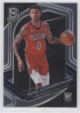 2019-20 Panini Spectra - [Base] #115 - Rookies - Nickeil Alexander-Walker