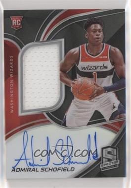 2019-20 Panini Spectra - [Base] #212 - Rookie Jersey Autographs - Admiral Schofield /149 [Noted]