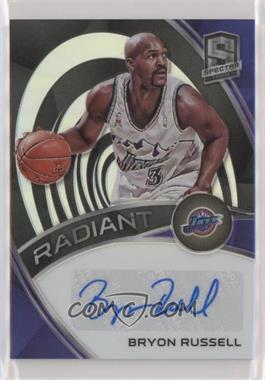 2019-20 Panini Spectra - Radiant Signatures #RS-BRS - Bryon Russell /99
