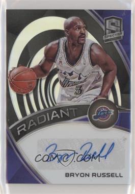 2019-20 Panini Spectra - Radiant Signatures #RS-BRS - Bryon Russell /99