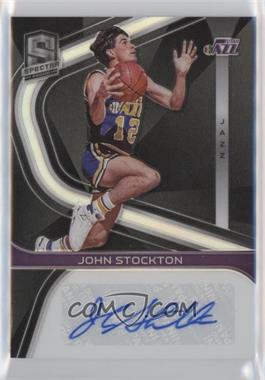2019-20 Panini Spectra - Signatures #S-JST - John Stockton /25