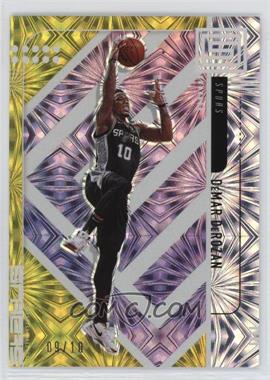 2019-20 Panini Status - Tmall [Base] - Gold Fireworks #3 - DeMar DeRozan /10