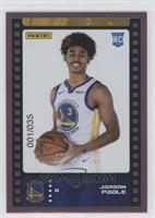 Jordan Poole #/35