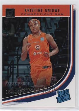 2019 Panini Donruss WNBA - [Base] - Press Proof Silver #89 - Rated Rookies - Kristine Anigwe /199