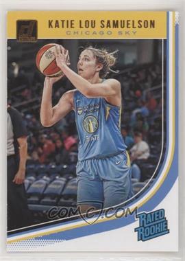 2019 Panini Donruss WNBA - [Base] #98 - Rated Rookies - Katie Lou Samuelson