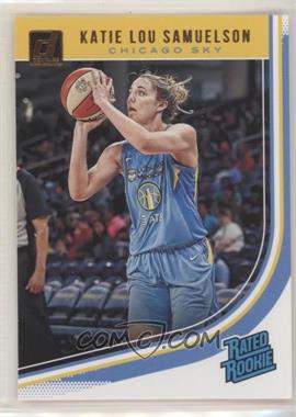 2019 Panini Donruss WNBA - [Base] #98 - Rated Rookies - Katie Lou Samuelson