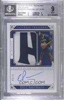 College Materials Signatures - Eric Paschall [BGS 9 MINT] #/49