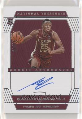 2019 Panini National Treasures Collegiate - [Base] #85 - Rookie Autographs - Mfiondu Kabengele /99