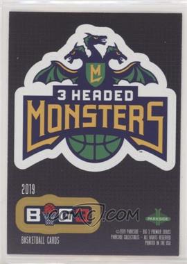 2019 Parkside BIG3 - Stickers #2 - 3 Headed Monsters