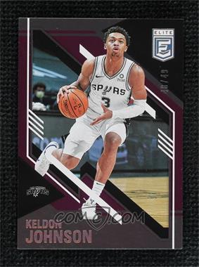 2020-21 Donruss Elite - [Base] - Purple #87 - Keldon Johnson /49