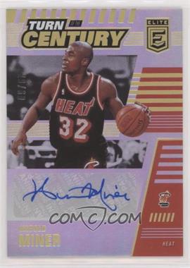 2020-21 Donruss Elite - Turn of the Century Signatures #TOTC-HMN - Harold Miner /60