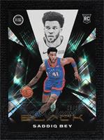 Rookie - Saddiq Bey #/25