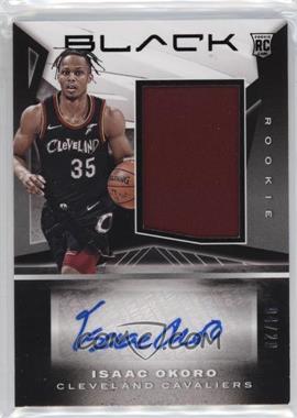 2020-21 Panini Black - Rookie Jumbo Memorabilia Autographs #JUM-IOK - Isaac Okoro /20