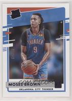 Donruss Rated Rookie - Moses Brown #/49