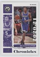 Chronicles - De'Aaron Fox