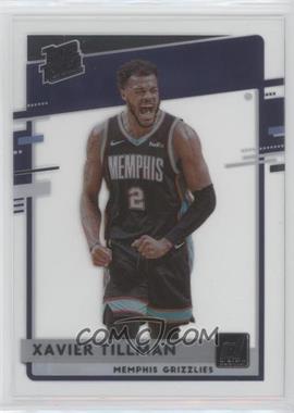 2020-21 Panini Clearly Donruss - [Base] #71 - Rated Rookie - Xavier Tillman