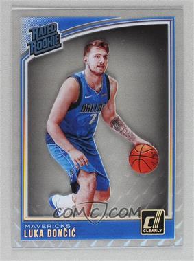 2020-21 Panini Clearly Donruss - Clearly Retro Rated Rookie - Holo Mosaic #9 - 2018-19 - Luka Doncic