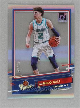 2020-21 Panini Clearly Donruss - Clearly The Rookies - Holo Silver #1 - LaMelo Ball /10