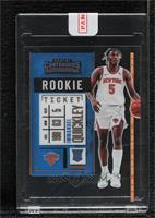 Rookie Ticket - Immanuel Quickley [Uncirculated]