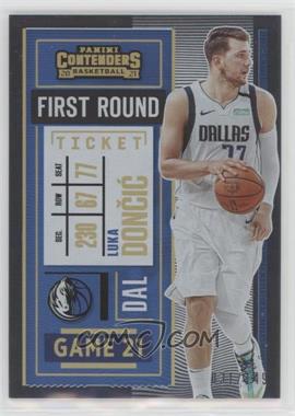 2020-21 Panini Contenders - [Base] - First Round Ticket #85 - Luka Doncic /149