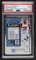 Rookie Ticket Variation - Desmond Bane [PSA 7 NM] #/99