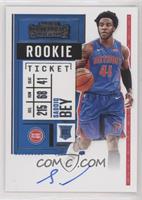 Rookie Ticket - Saddiq Bey