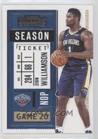 Season Ticket - Zion Williamson