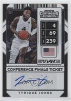 Sticker Autographs - Tyrique Jones [Poor to Fair] #/75