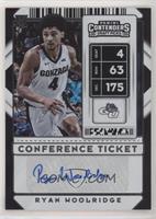 Sticker Autographs - Ryan Woolridge #/99