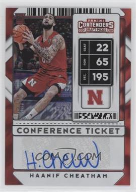 2020-21 Panini Contenders Draft Picks - [Base] - Conference Ticket #130 - Sticker Autographs - Haanif Cheatham /99