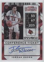 Sticker Autographs - Jordan Nwora #/99