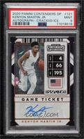 Sticker Autographs - Kenyon Martin Jr. [PSA 9 MINT] #/23