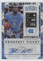 Sticker Autographs - Brandon Robinson #/23