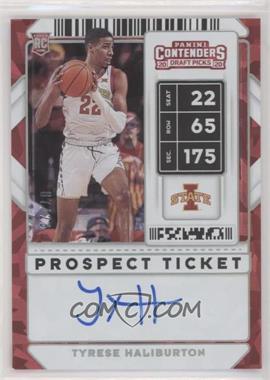 2020-21 Panini Contenders Draft Picks - [Base] - Cracked Ice Ticket #61.1 - RPS Autographs - Tyrese Haliburton /23