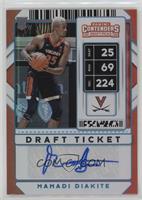 Sticker Autographs Variation - Mamadi Diakite #/1