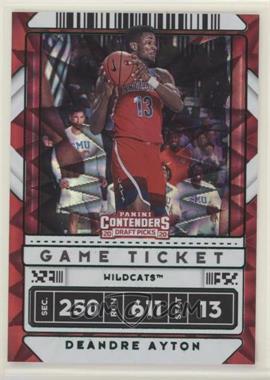 2020-21 Panini Contenders Draft Picks - [Base] - Game Ticket Green Explosion #21.2 - Variation - Deandre Ayton