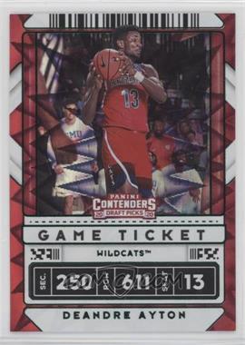 2020-21 Panini Contenders Draft Picks - [Base] - Game Ticket Green Explosion #21.2 - Variation - Deandre Ayton