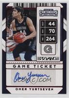 Sticker Autographs Variation - Omer Yurtseven