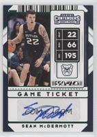 Sticker Autographs - Sean McDermott