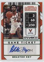 Sticker Autographs - Braxton Key