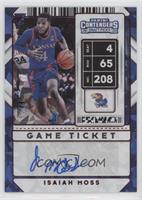 Sticker Autographs - Isaiah Moss #/23