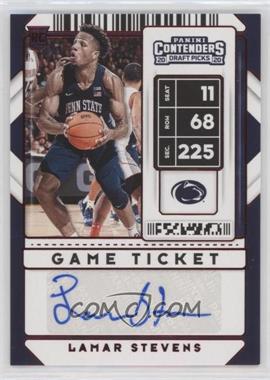 2020-21 Panini Contenders Draft Picks - [Base] - Game Ticket Red #108.1 - Sticker Autographs - Lamar Stevens